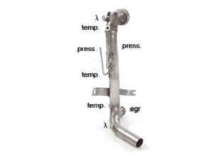 Scarico Sportivo Tubo Sostituzione Catalizzatore Alfa Romeo MiTo(955) - 50mm - Cod. 55.0535.00