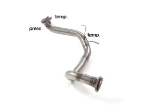 Scarico Sportivo Tubo Sostituzione OPF / GPF Jeep Wrangler (JK) Mk3 2.8CRD (130kW) - 63mm
