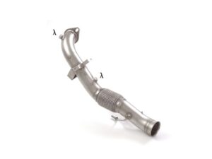 Scarico Sportivo Tubo Sostituzione Catalizzatore Ford Focus Mk3 (typ DYB) RS 2.3 4x4 (257kW) - 76mm