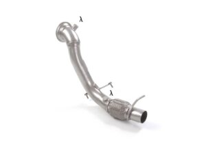 Scarico Sportivo Tubo Sostituzione Catalizzatore BMW Serie1 F20/F21 - 61.5mm