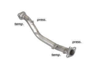 Scarico Sportivo Tubo Sostituzione OPF / GPF Suzuki Grand Vitara Mk2 (JT) 1.9DDiS - 54mm