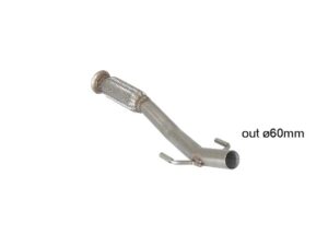 Scarico Sportivo Tubo Anteriore Citroen DS3 - 60mm