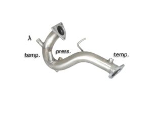 Scarico Sportivo Tubo Sostituzione Catalizzatore Audi A4 (typ 8K - B8) - 60mm - Cod. 55.0301.00