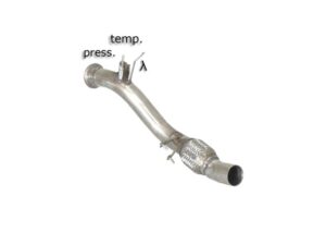 Scarico Sportivo Tubo Sostituzione Catalizzatore BMW Serie1 E81-E82-E87-E88 - 60mm - Cod. 55.0312.00