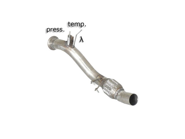 Scarico Sportivo Tubo Sostituzione Catalizzatore BMW Serie1 E81-E82-E87-E88 - 60mm - Cod. 55.0313.00
