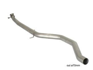 Scarico Sportivo Tubo Centrale Mercedes Classe A(W176) A250 - 70mm - Cod. 55.0317.00