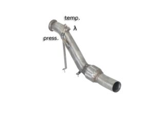 Scarico Sportivo Tubo Sostituzione Catalizzatore BMW Serie5 E60-E61 - 70mm