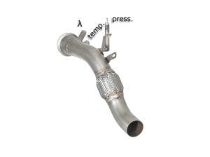 Scarico Sportivo Tubo Sostituzione Catalizzatore BMW Serie3 E90-E91-E92-E93 - 70mm - Cod. 55.0370.00