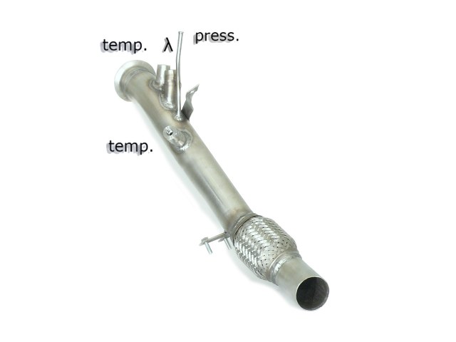 Scarico Sportivo Tubo Sostituzione Catalizzatore BMW Serie1 F20/F21 - 60mm - Cod. 55.0489.00