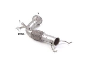 Scarico Sportivo Tubo Sostituzione Catalizzatore BMW Serie1 F40 2.0 - 70mm