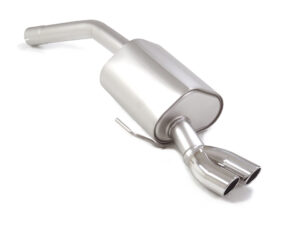 Scarico Sportivo Posteriore Sport Line Sfalsati OMOLOGATO Alfa Romeo 156 3.2 I - 70mm