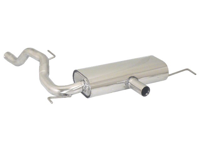 Scarico Sportivo Posteriore OMOLOGATO Opel Corsa D 1.6 Turbo - 60mm