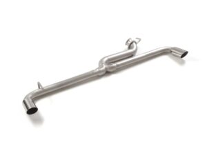 Scarico Sportivo Posteriore Gr. N Sdoppiato Terminali 2x70mm Lancia Delta Mk1 (typ 831) 2.0 Turbo - 60mm