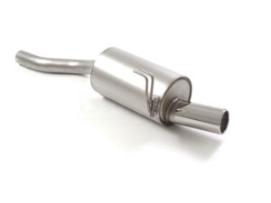 Scarico Sportivo Posteriore Terminali 90mm OMOLOGATO Fiat Punto Mk1 (typ176) 1.4 GT - 60mm