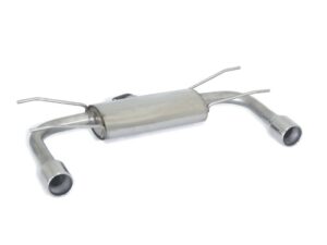 Scarico Sportivo Posteriore Sdoppiato Terminali 2x90mm OMOLOGATO Mazda MX-5 (typ NC) Roadster - Coupè 1.8 (93kW)