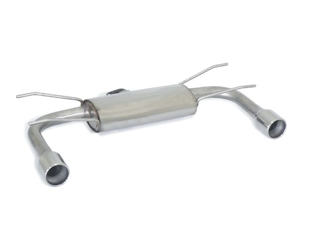 Scarico Sportivo Posteriore Sdoppiato Terminali 2x90mm OMOLOGATO Mazda MX-5 (typ NC) Roadster - Coupè 1.8 (93kW)
