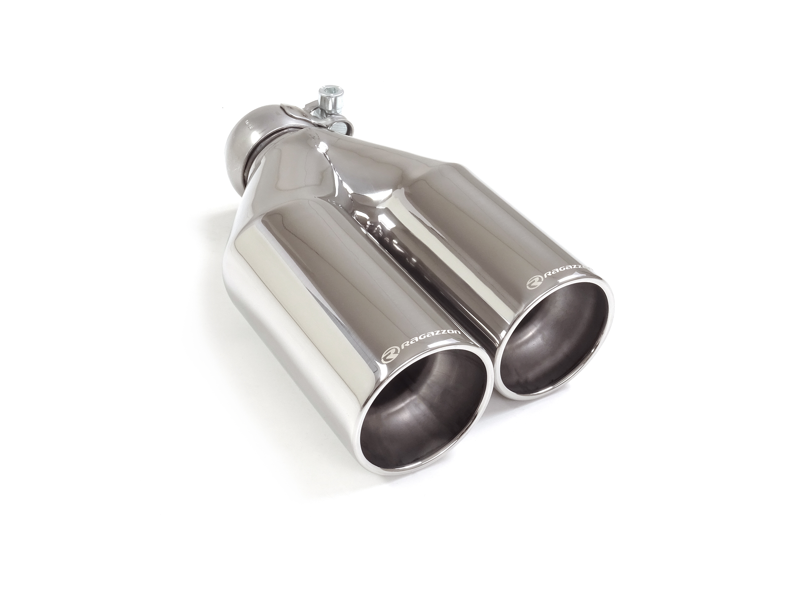 Scarico Sportivo Terminale Sfalsati Universali Terminali RO.2x80 - Cod. 59.0016.26
