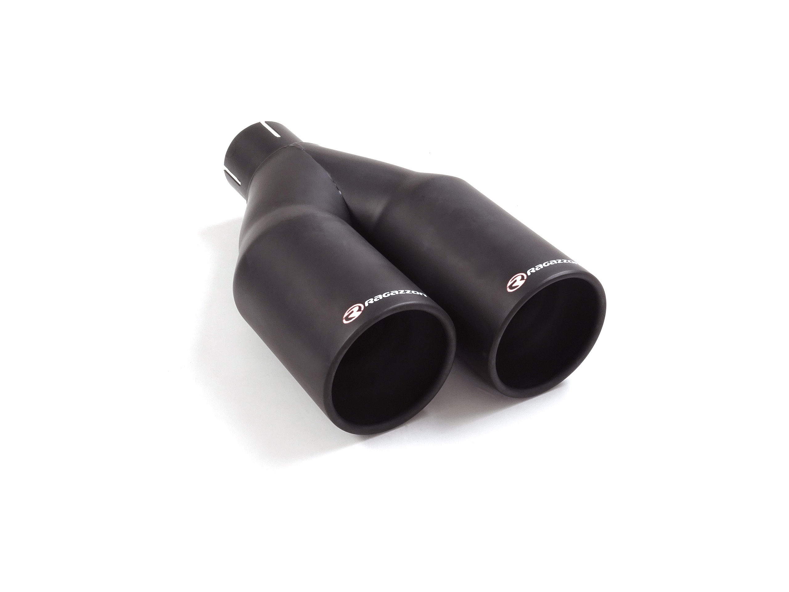 Scarico Sportivo Terminale Sport Line Black Sfalsati Universali Terminali RO.2x80 - Cod. 99.0015.26