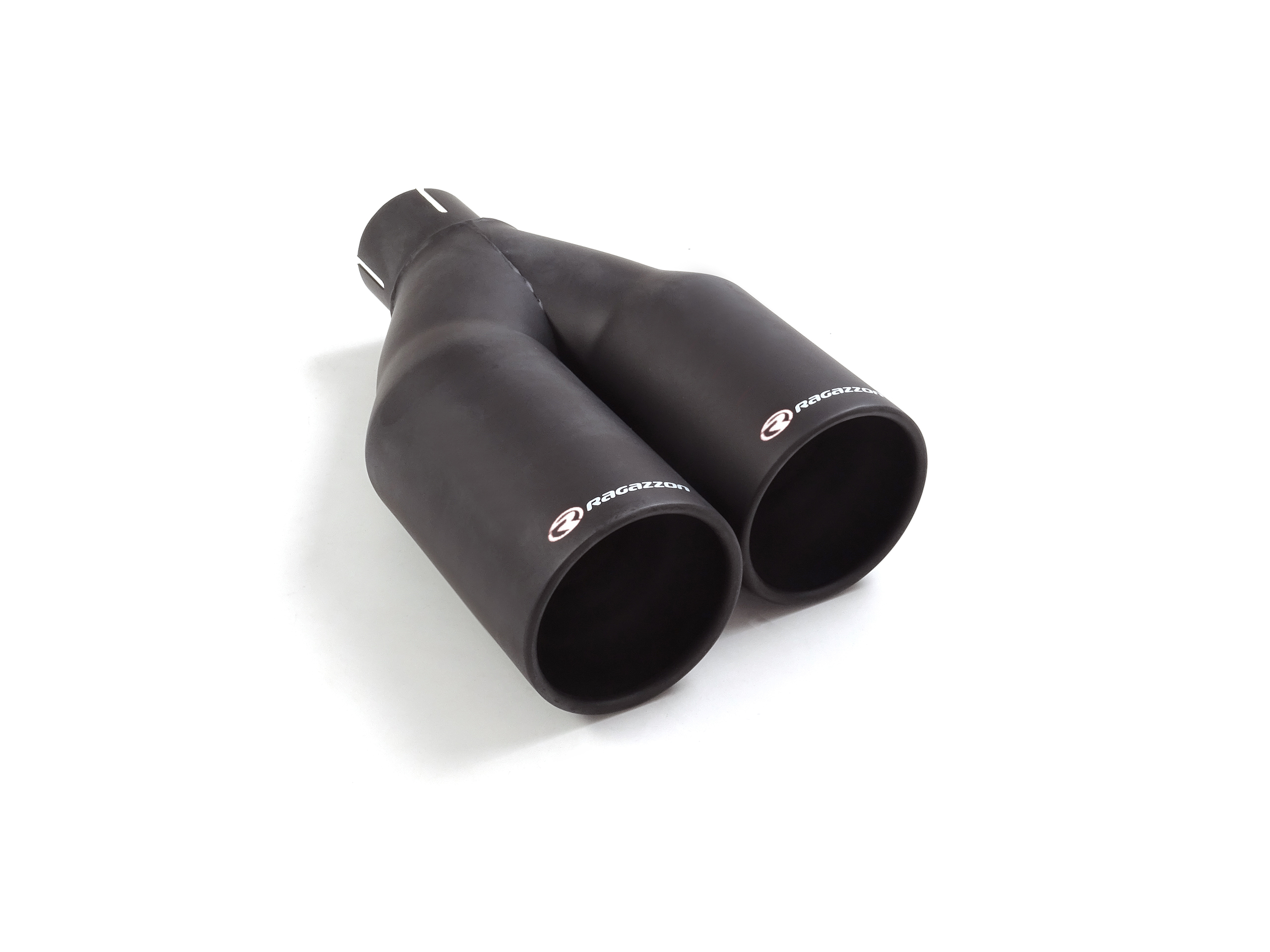 Scarico Sportivo Terminale Sport Line Black Sfalsati Universali Terminali RO.2x80 - Cod. 99.0016.26