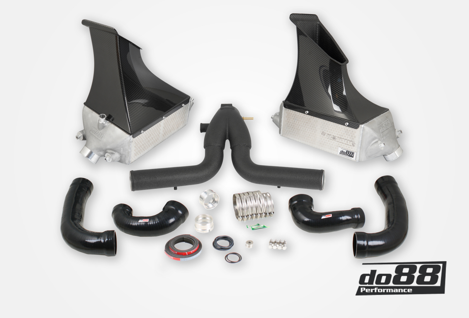 Kit BigPack DO88 Intercooler Maggiorato + Tubazioni Porsche 911 Turbo (991.2) 2015-