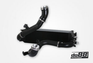 Kit BigPack DO88 Intercooler Maggiorato + Tubazioni Volvo S60 V60 XC60 V90 S90 XC90 SPA diesel – tubi flessibili neri