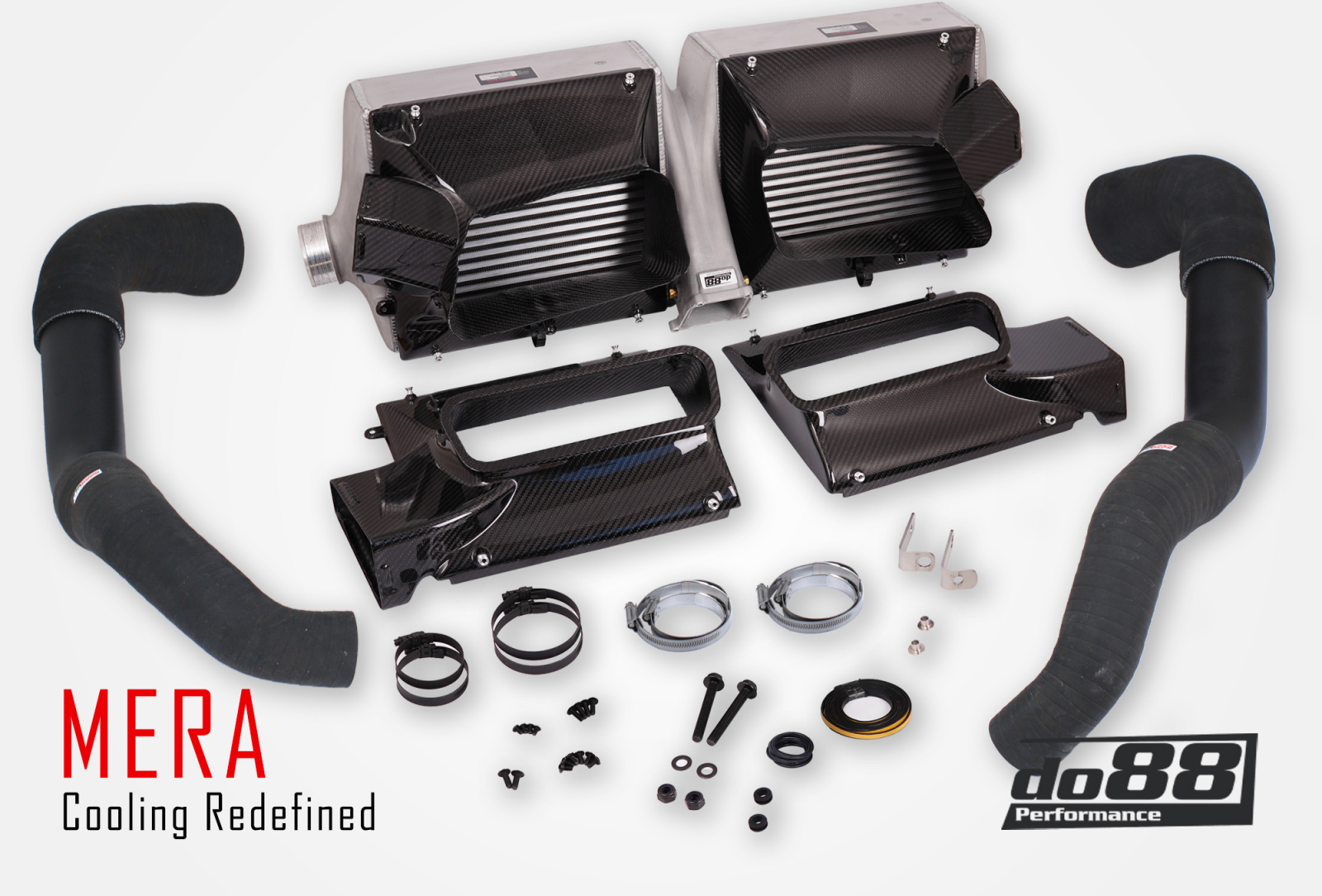 Kit BigPack DO88 Intercooler Maggiorato + Tubazioni Porsche 911 Turbo (992)