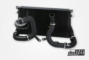 Kit BigPack DO88 Intercooler Maggiorato + Tubazioni VAG 1.8 2.0 TSI (MQB) – tubi flessibili neri