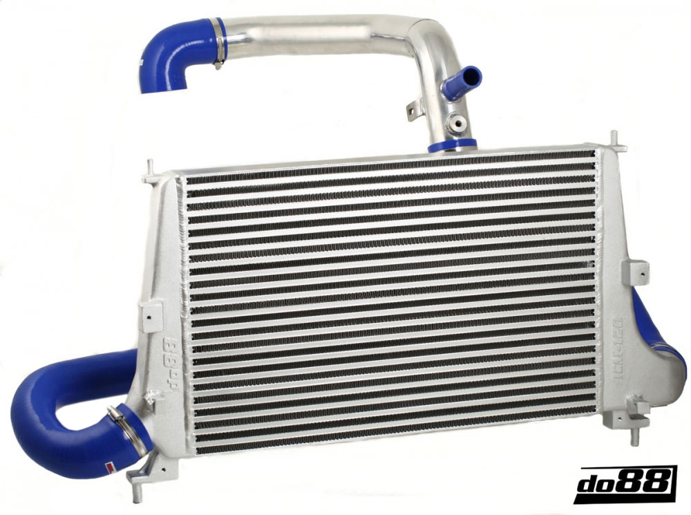 Kit BigPack DO88 Intercooler Maggiorato + Tubazioni SAAB 9-5 98-00 – tubi flessibili neri