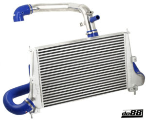 Kit BigPack DO88 Intercooler Maggiorato + Tubazioni SAAB 9-5 01-09 – tubi flessibili neri