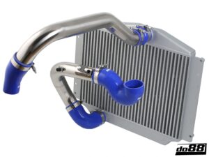 Kit BigPack DO88 Intercooler Maggiorato + Tubazioni Volvo S70 V70 C70 1999-00 – tubi flessibili rossi