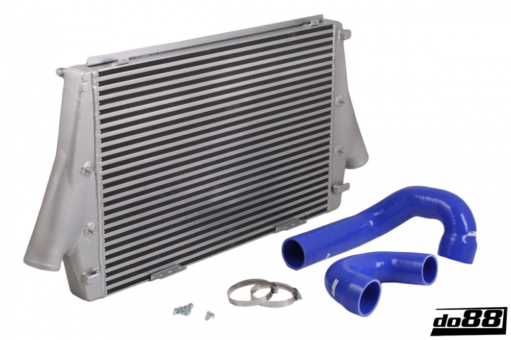 Intercooler Maggiorato DO88 SAAB 9-3 2.0t 2003- – tubi flessibili blu, cambio manuale