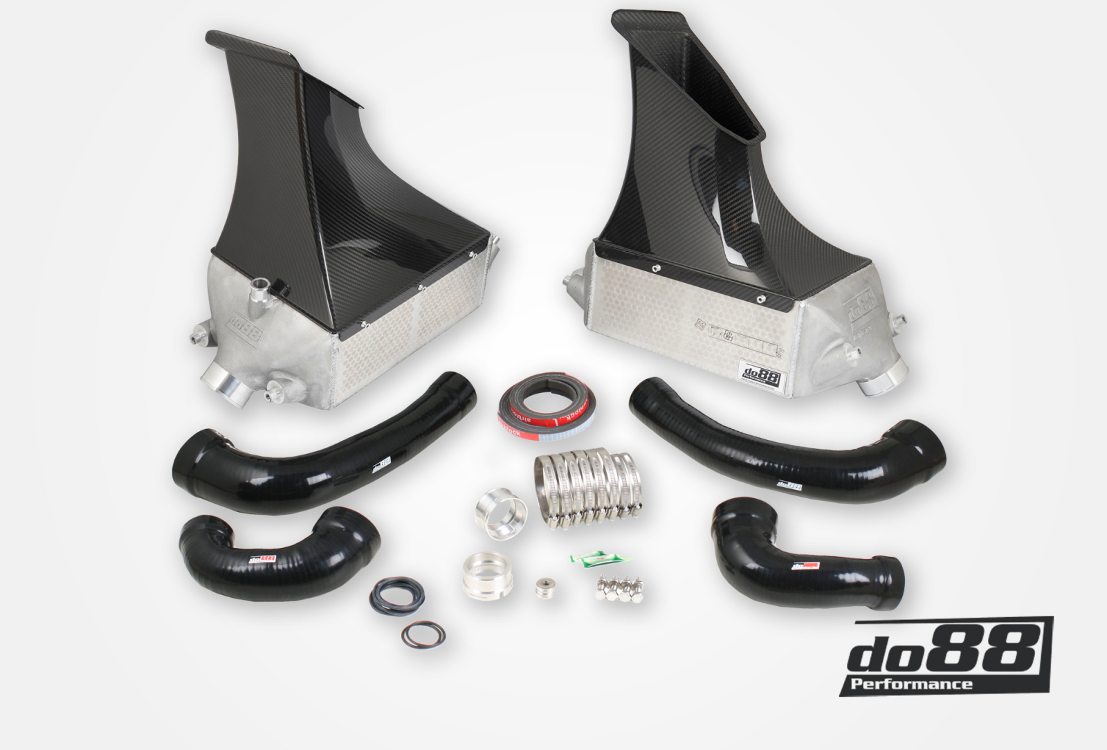 Kit Intercooler Maggiorato DO88 Porsche 911 Turbo (991) MERA – per Y-pipe do88
