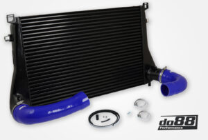 Intercooler Maggiorato DO88 AUDI SEAT SKODA VW 1.8 / 2.0 TSI (MQB) – tubi flessibili blu