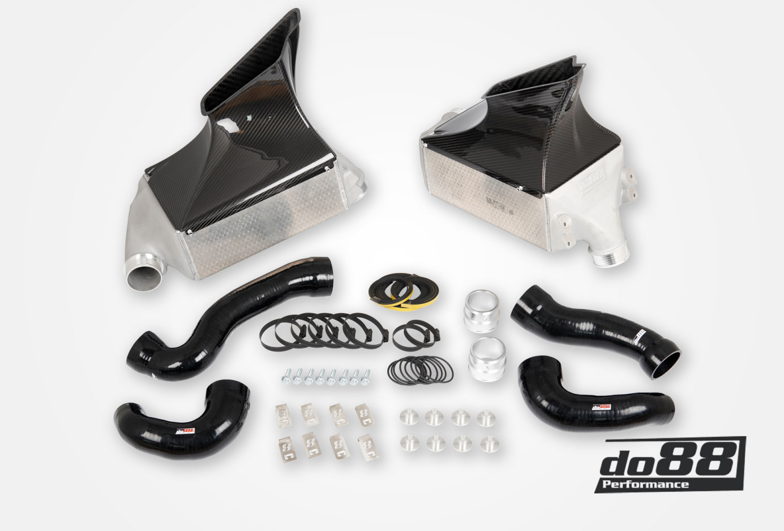 Kit Intercooler Maggiorato DO88 Porsche 911 Turbo (996) MERA – per Y-pipe di serie
