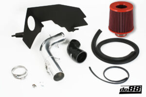 Kit Aspirazione Turbo DO88 SAAB 9-3 2.0T 2005- con filtro – tubi flessibili neri
