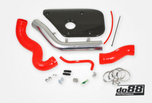 Inlet Pipe Aspirazione Turbo DO88 Volvo S60 V60 V70 T6 – tubi flessibili rossi, cover in fibra di carbonio