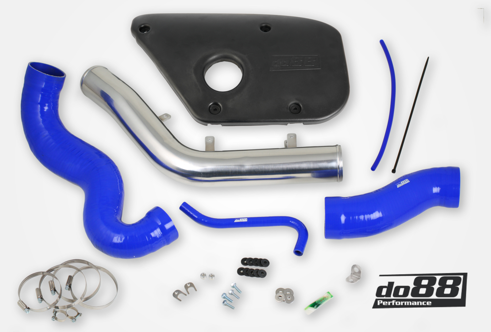 Inlet Pipe Aspirazione Turbo DO88 Volvo S60 V60 V70 T6 – tubi flessibili blu, cover in plastica