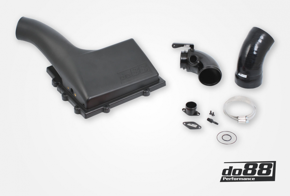 Kit Aspirazione Diretta DO88 VAG 1.8 2.0 TSI (MQB) V1 – con inlet pipe, tubi flessibili neri