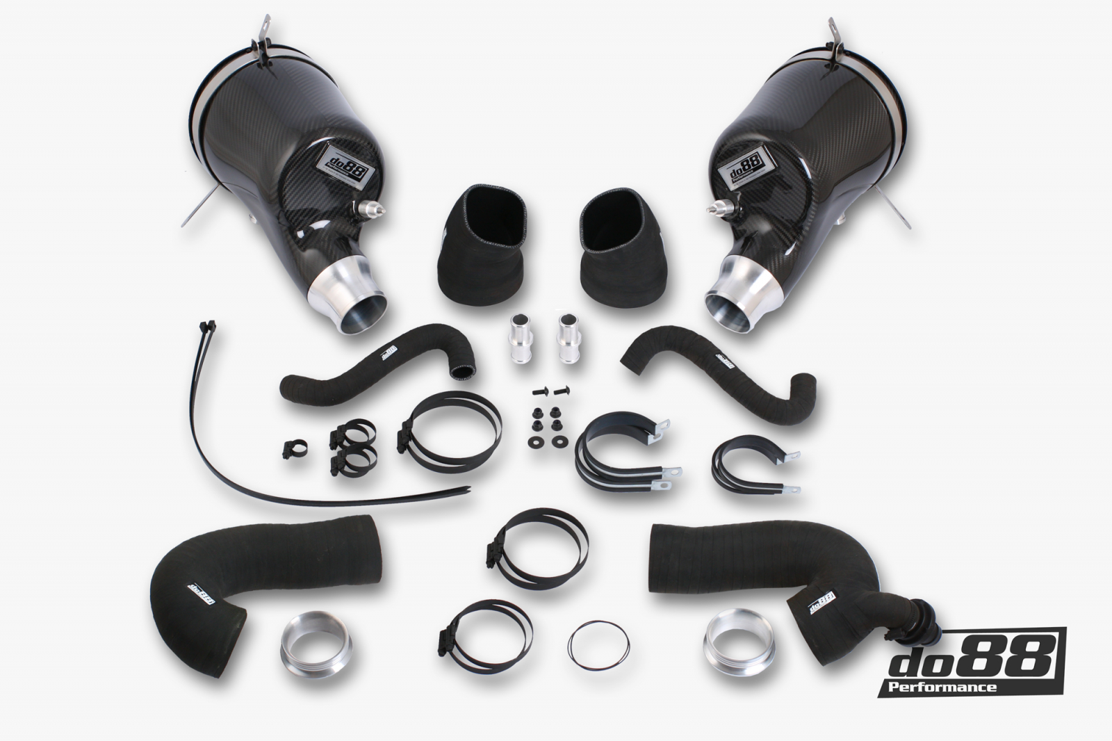 Kit Aspirazione Diretta DO88 Porsche 911 Carrera (992) – uscita 66 mm, con manicotti aspirazione turbo