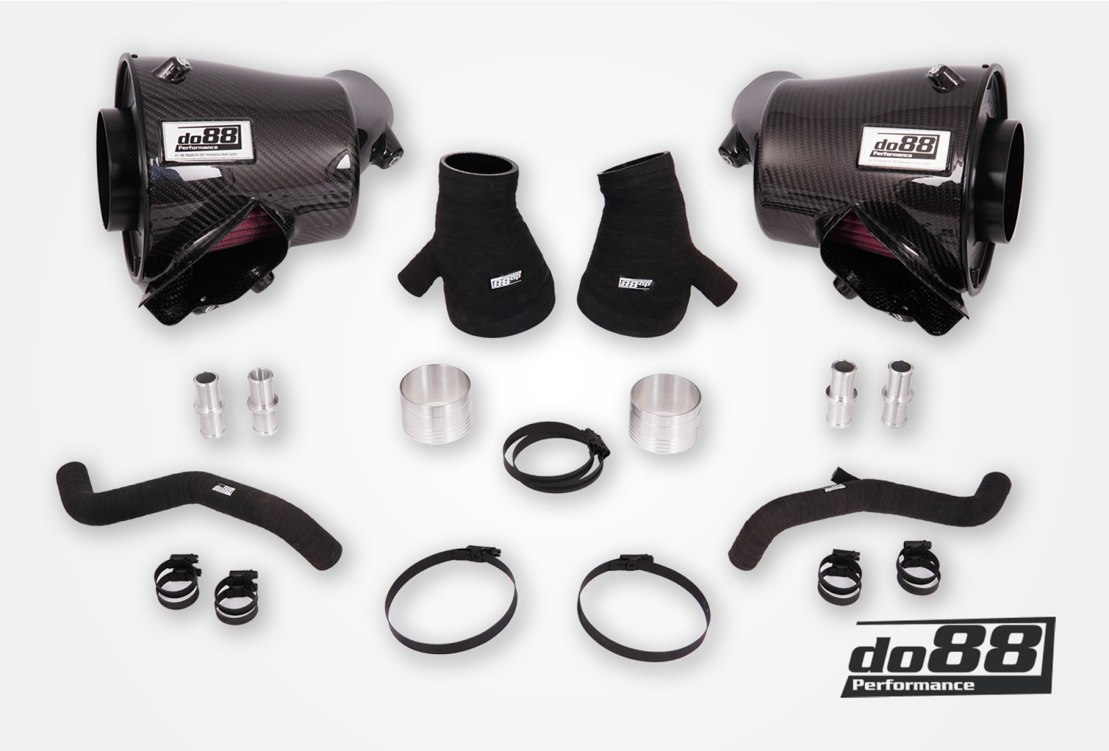 Kit Aspirazione Diretta DO88 Porsche 911 Turbo (992) – misura di serie, uscita 66 mm