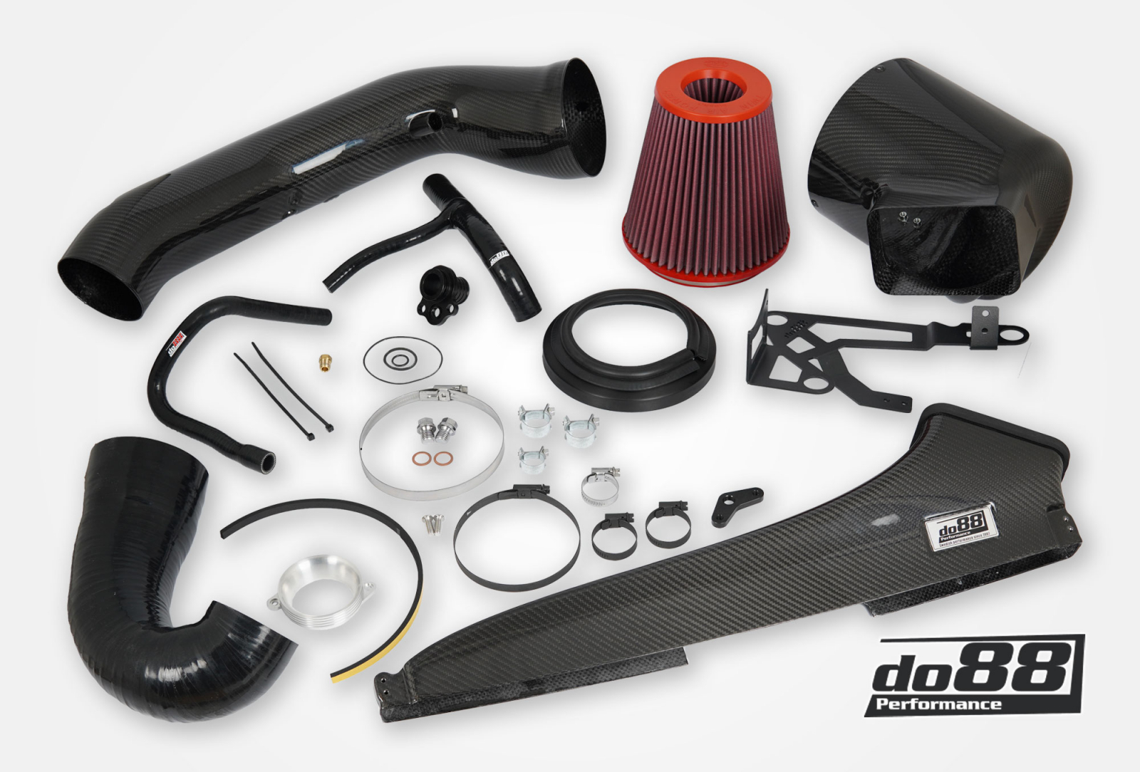 Kit Aspirazione Diretta DO88 Audi RS3 (8V) / TT RS (8S) BeastFlow Closed + inlet pipe TTE 777 855