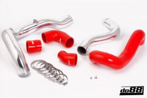 Kit Tubazioni di Pressione DO88 (Charge Pipe) SAAB 9-3 2.8T V6 06-11 – tubi flessibili rossi