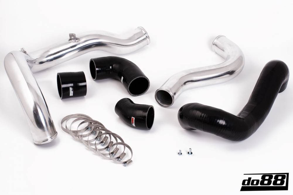 Kit Tubazioni di Pressione DO88 (Charge Pipe) SAAB 9-3 2.8T V6 06-11 – tubi flessibili neri