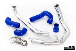 Kit Tubazioni di Pressione DO88 (Charge Pipe) SAAB 9-3 2.0T 2003- per intercooler do88 – tubi flessibili blu
