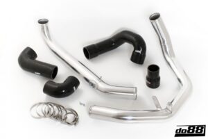Kit Tubazioni di Pressione DO88 (Charge Pipe) SAAB 9-3 2.0T 2003- per intercooler do88 – tubi flessibili neri
