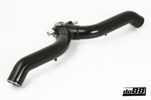 Y-Pipe DO88 Porsche 997.2 Turbo 2010- – tubi flessibili neri per intercooler di serie