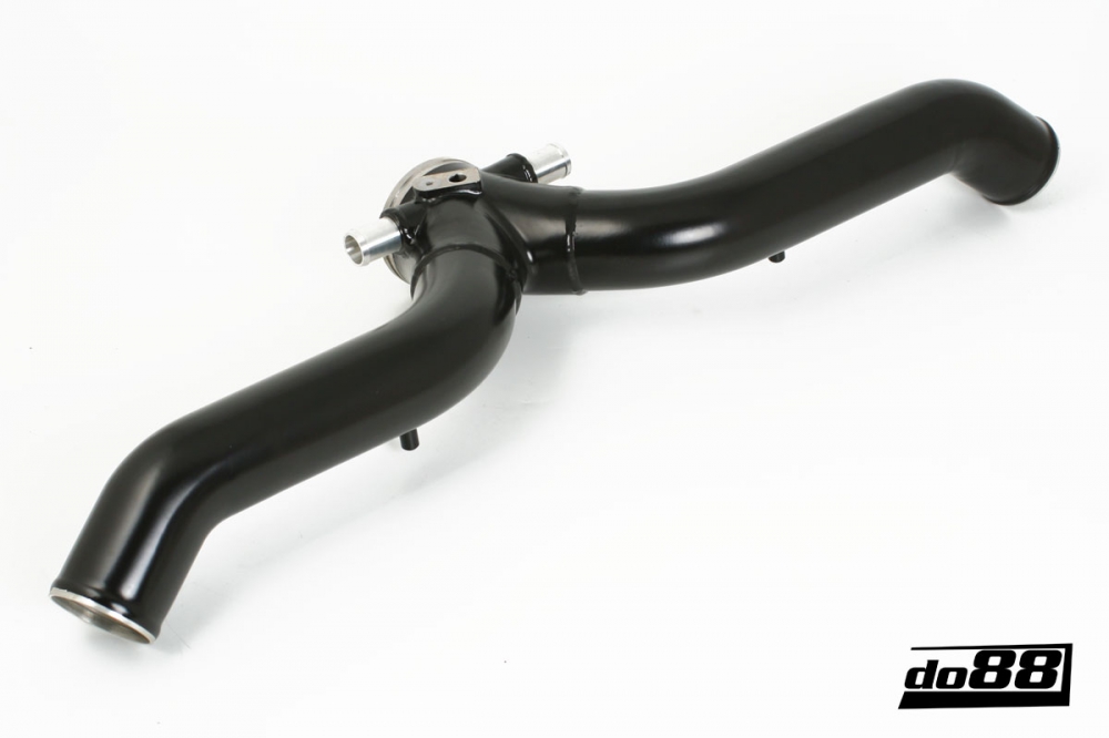 Y-Pipe DO88 Porsche 997.2 Turbo 2010- – tubi flessibili neri per intercooler di serie