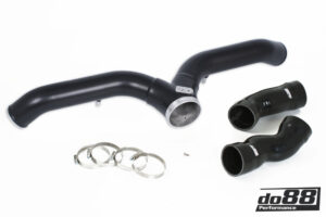 Y-Pipe DO88 Porsche 997.1 Turbo – tubi flessibili neri per intercooler di serie