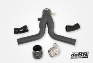 Y-Pipe DO88 Porsche 911 Turbo (991.1) 2013-15 – tubi flessibili neri per intercooler di serie