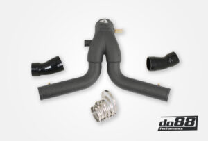 Y-Pipe DO88 Porsche 911 Turbo (991.2) 2015- – tubi flessibili neri per intercooler di serie